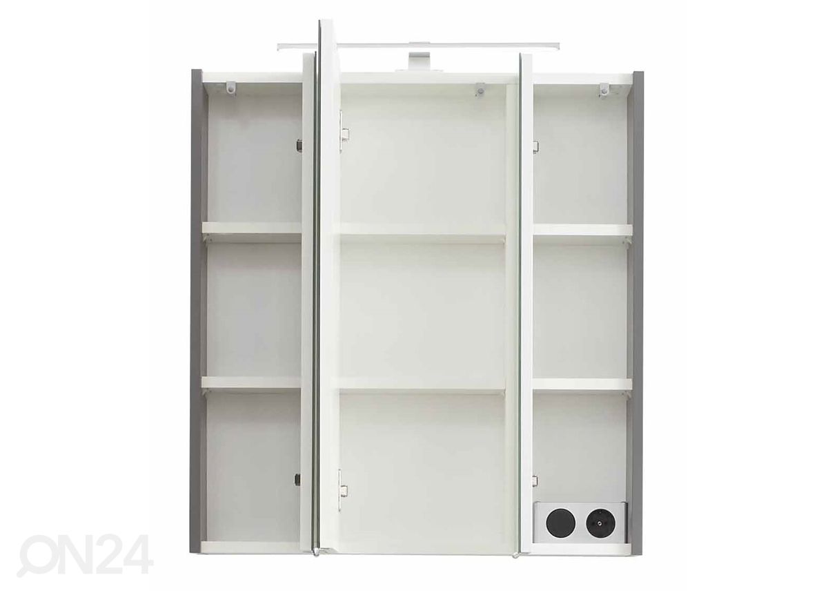 LED valgustusega peegelkapp 31-I, 65 cm suurendatud