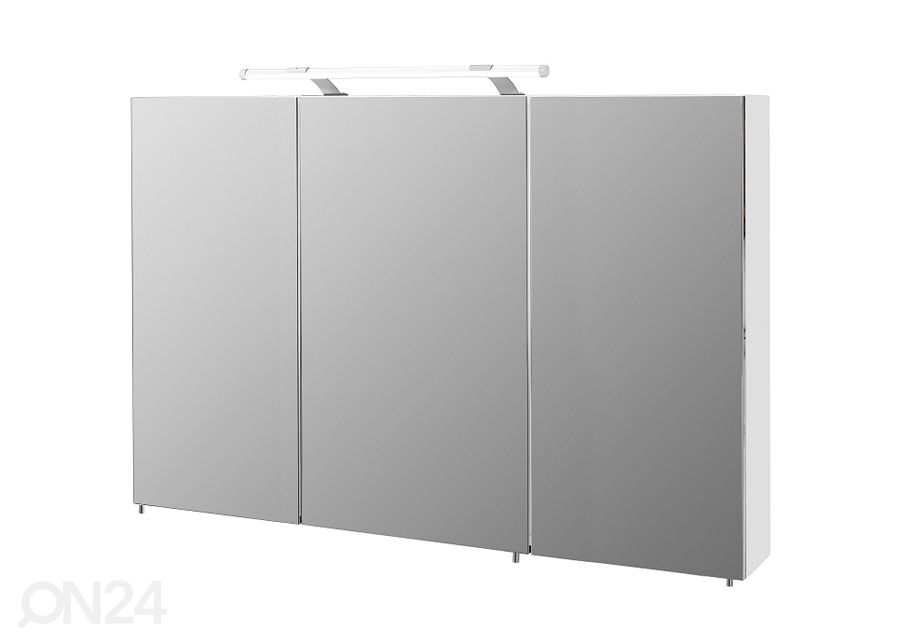 LED-valgustusega peegelkapp Dorina 120 cm suurendatud