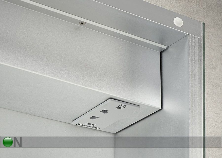 LED valgustusega peegelkapp Harlow 70x50 cm suurendatud