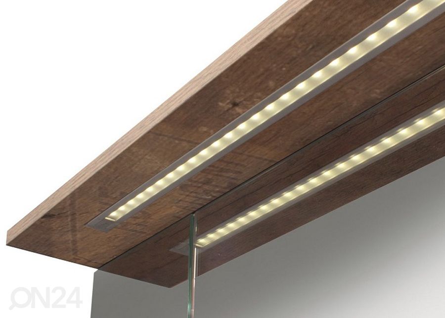 LED-valgustusega peegelkapp Milan suurendatud