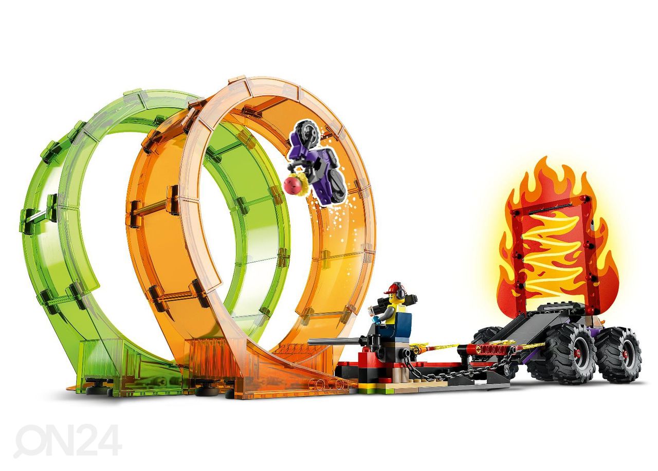 LEGO City Kahe silmusega trikiareen suurendatud