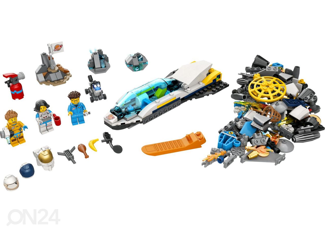 LEGO City Marsi uurimise kosmosemissioonid suurendatud