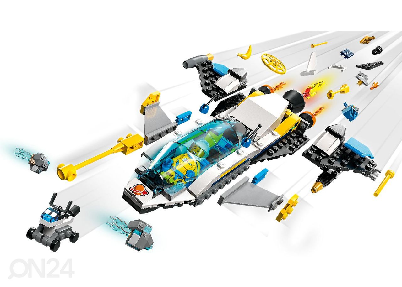 LEGO City Marsi uurimise kosmosemissioonid suurendatud