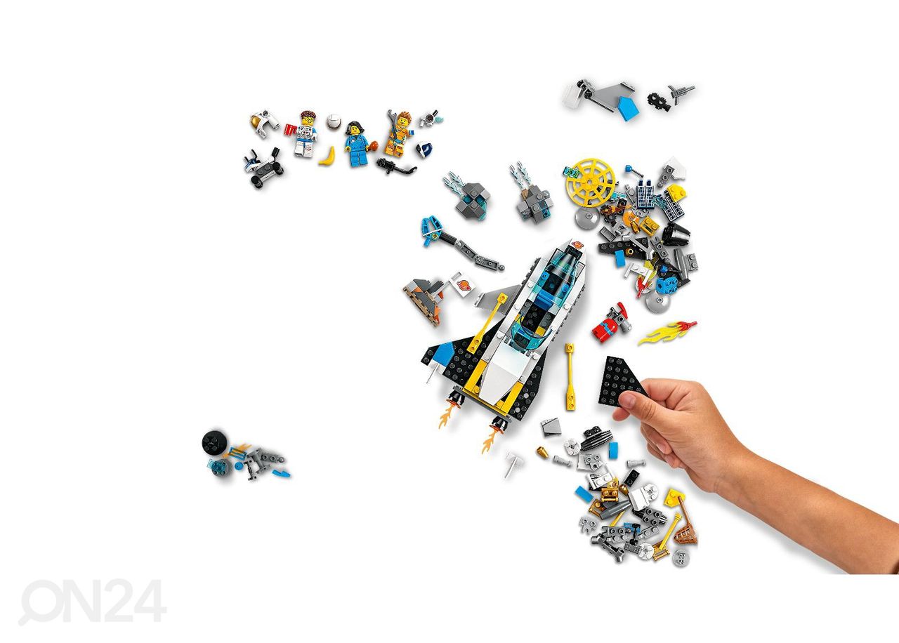 LEGO City Marsi uurimise kosmosemissioonid suurendatud