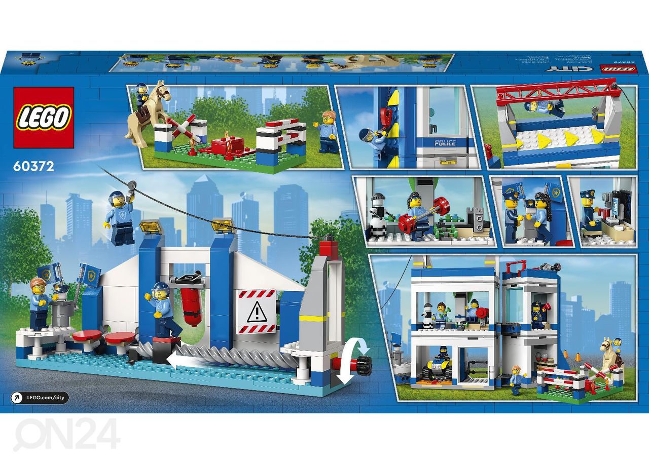 LEGO City Politseiakadeemia suurendatud