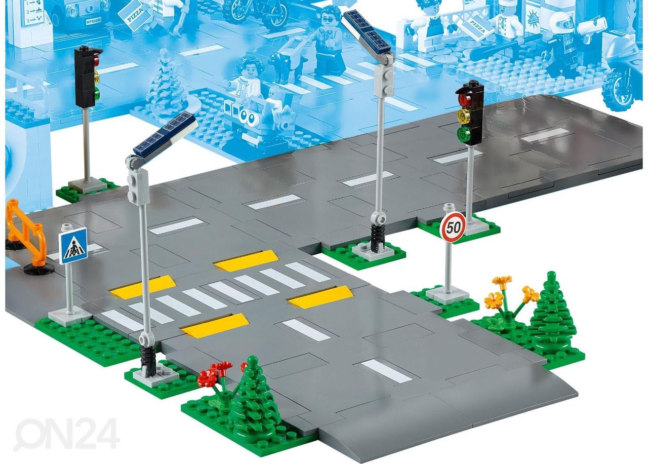 LEGO City Teeplaadid suurendatud