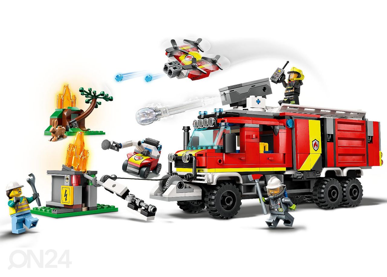 LEGO City Tuletõrjeauto suurendatud