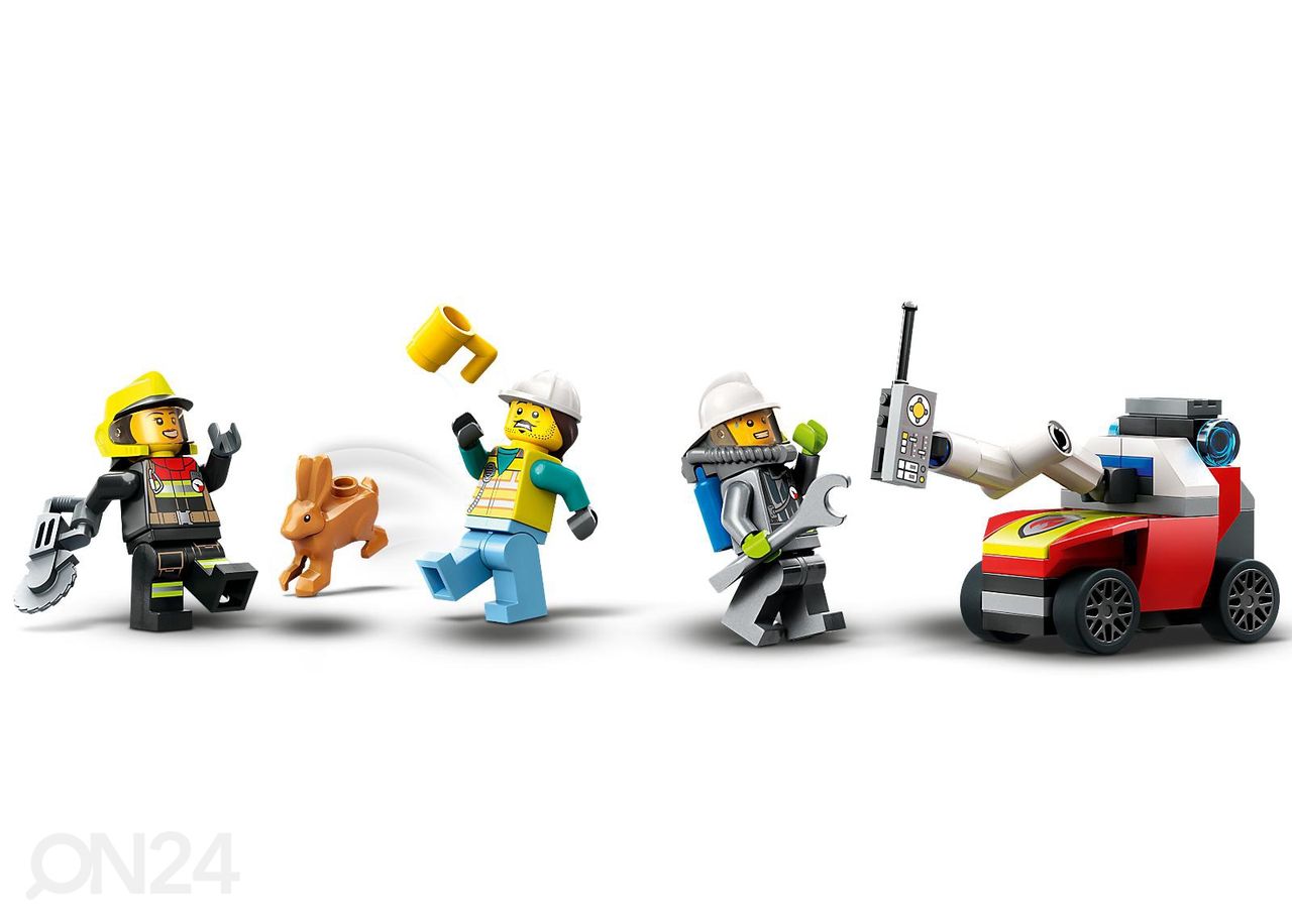 LEGO City Tuletõrjeauto suurendatud