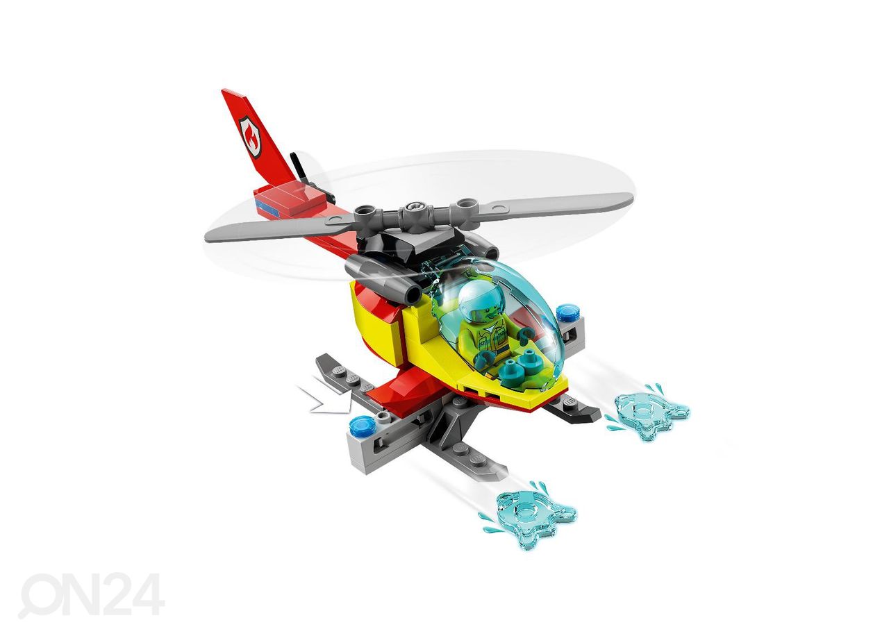 LEGO City Tuletõrjedepoo suurendatud