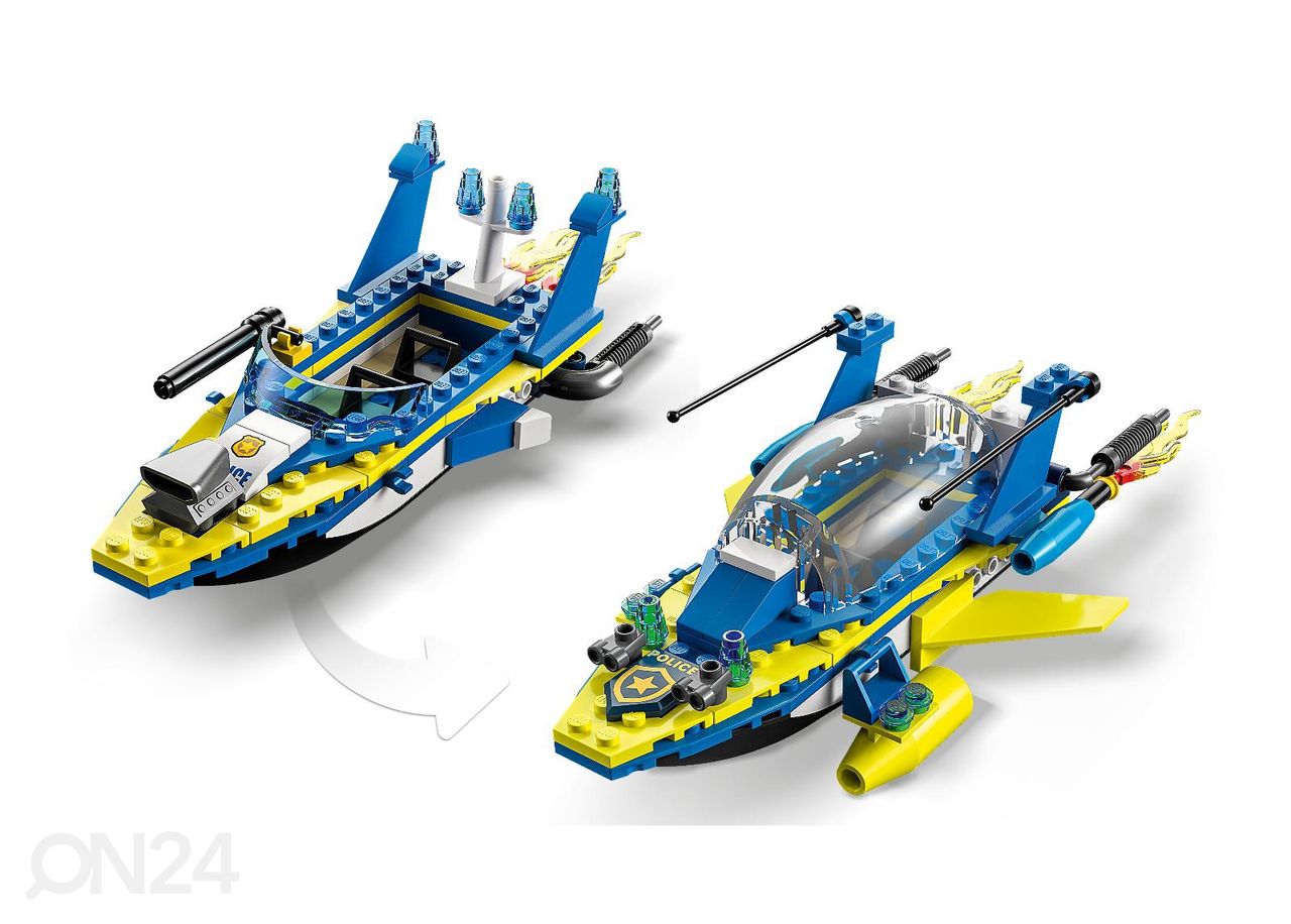 LEGO City Veepolitsei uurimismissioonid suurendatud