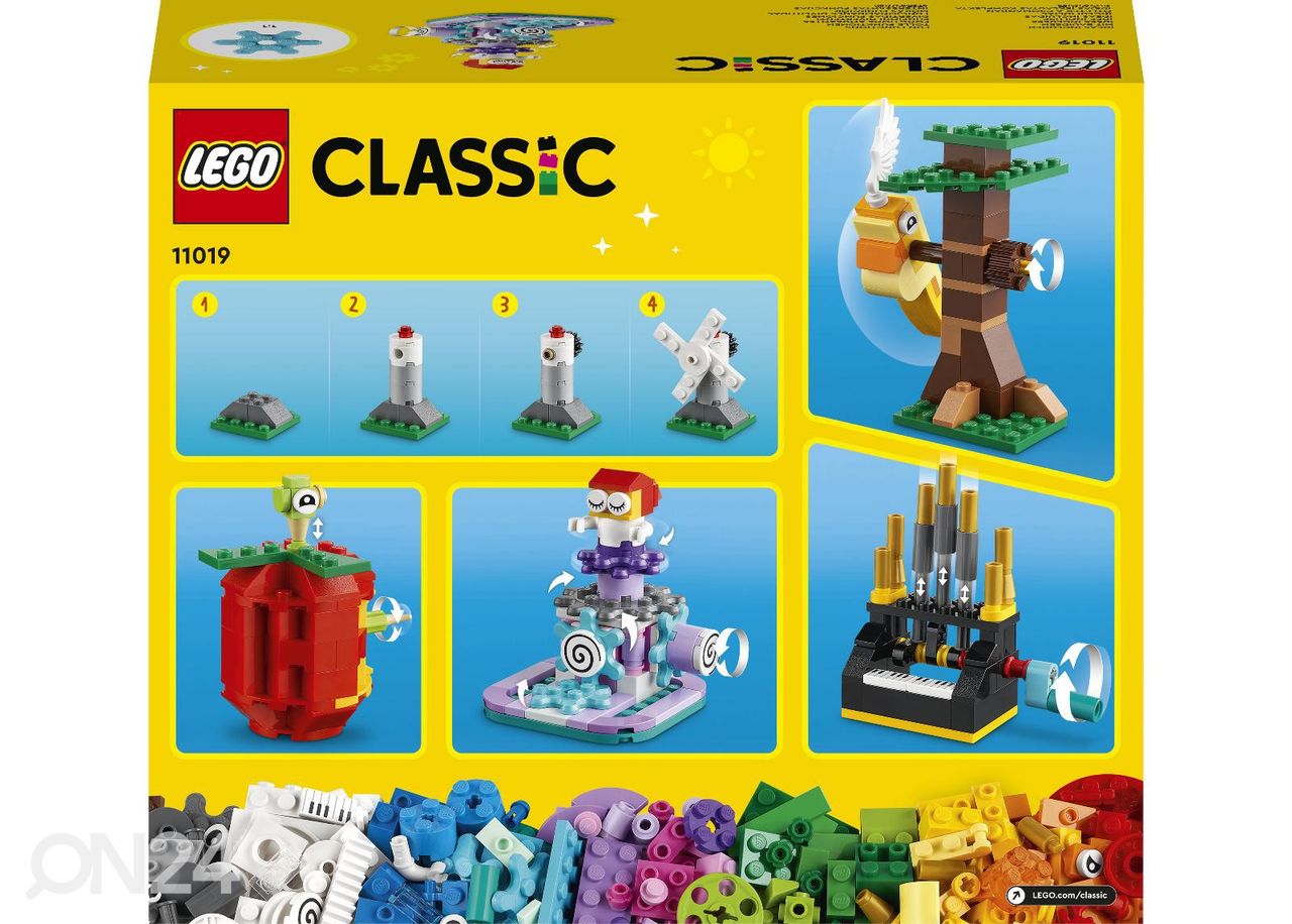 LEGO Classic Klotsid ja funksioonid suurendatud