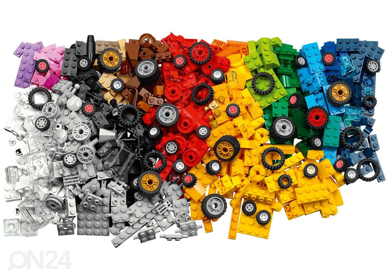 LEGO Classic Klotsid ja rattad suurendatud