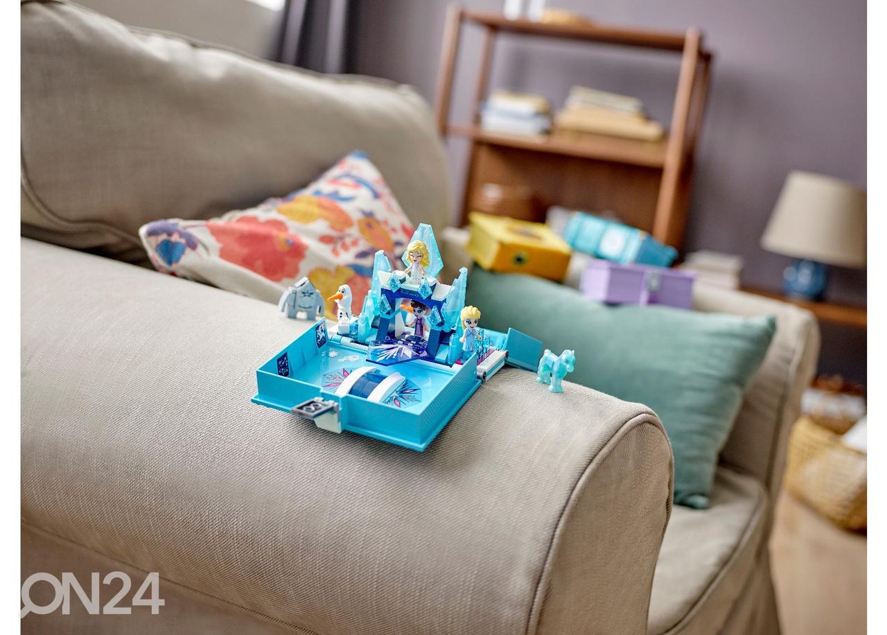 LEGO Disney Princess Elsa ja Nokki juturaamat suurendatud