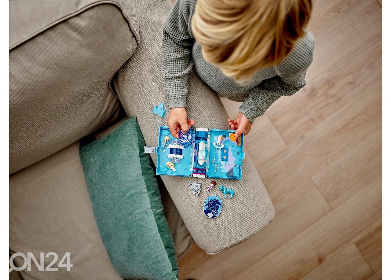 LEGO Disney Princess Elsa ja Nokki juturaamat suurendatud