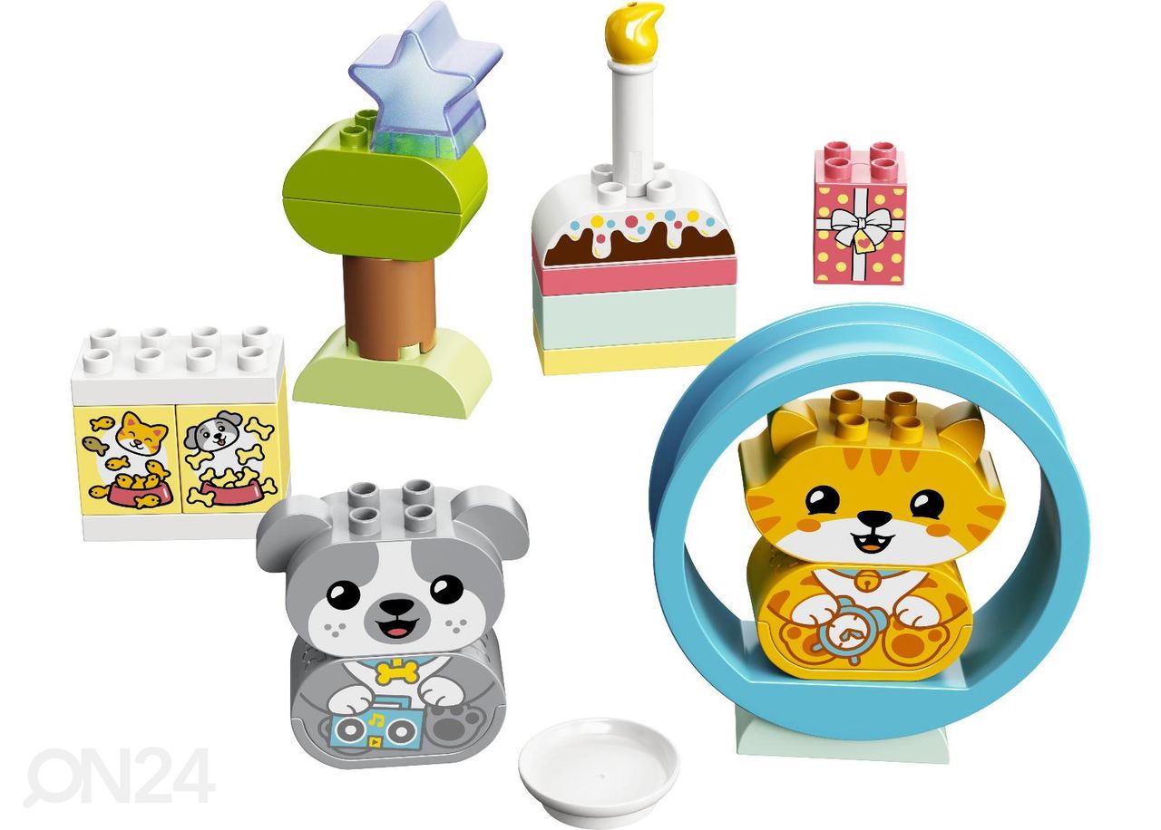 LEGO DUPLO Minu esimene helidega kutsikas ja kass suurendatud