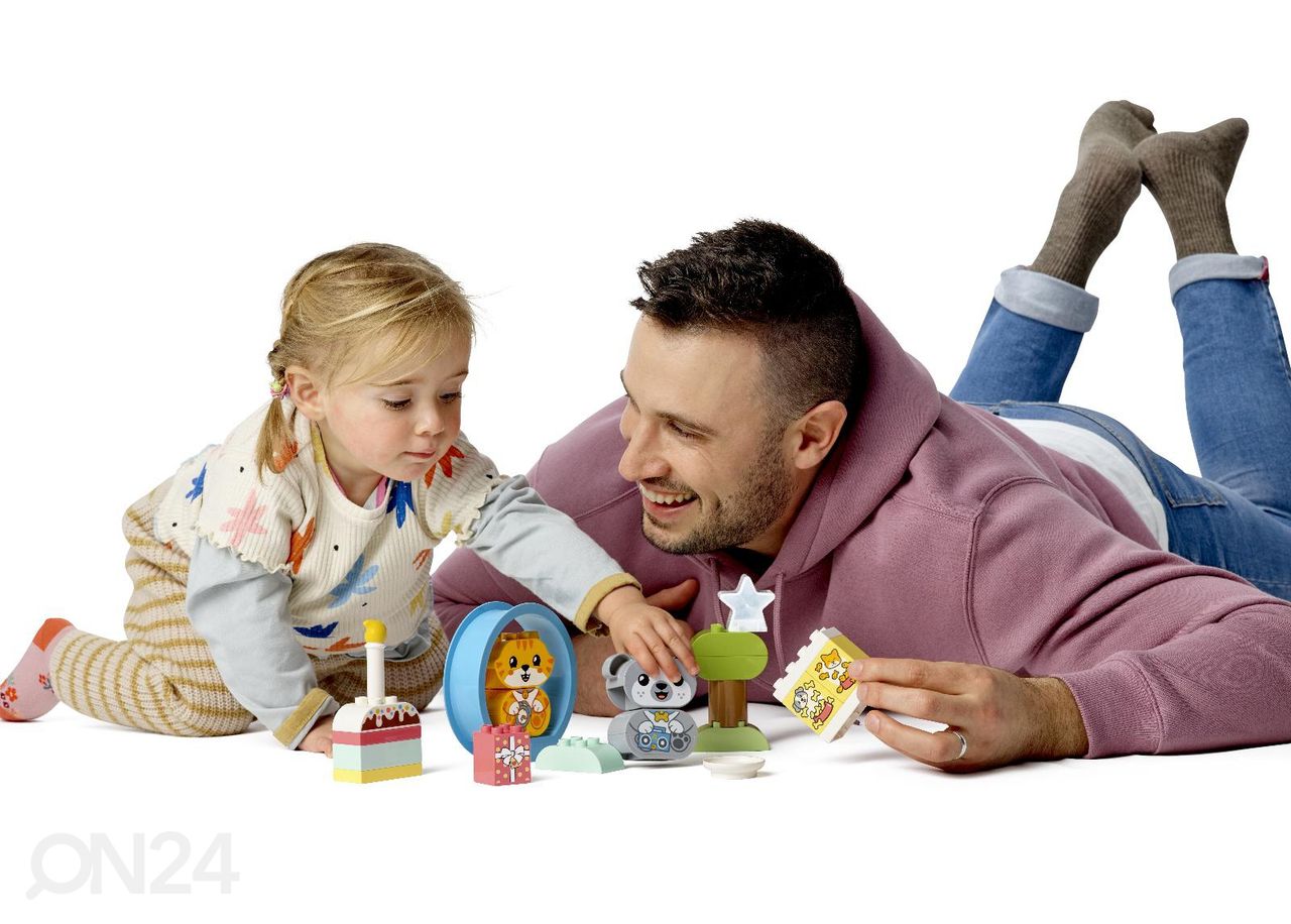LEGO DUPLO Minu esimene helidega kutsikas ja kass suurendatud