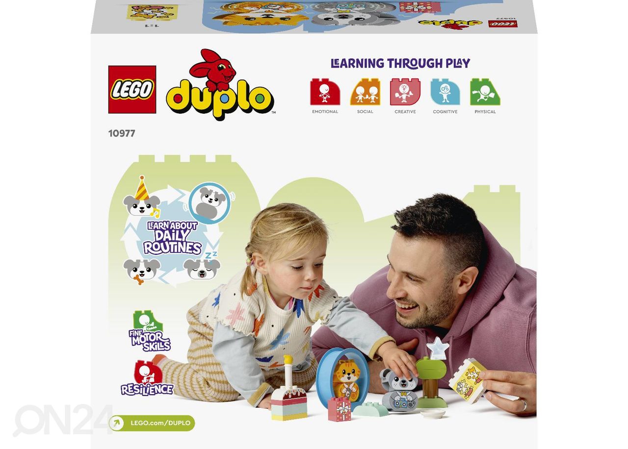 LEGO DUPLO Minu esimene helidega kutsikas ja kass suurendatud