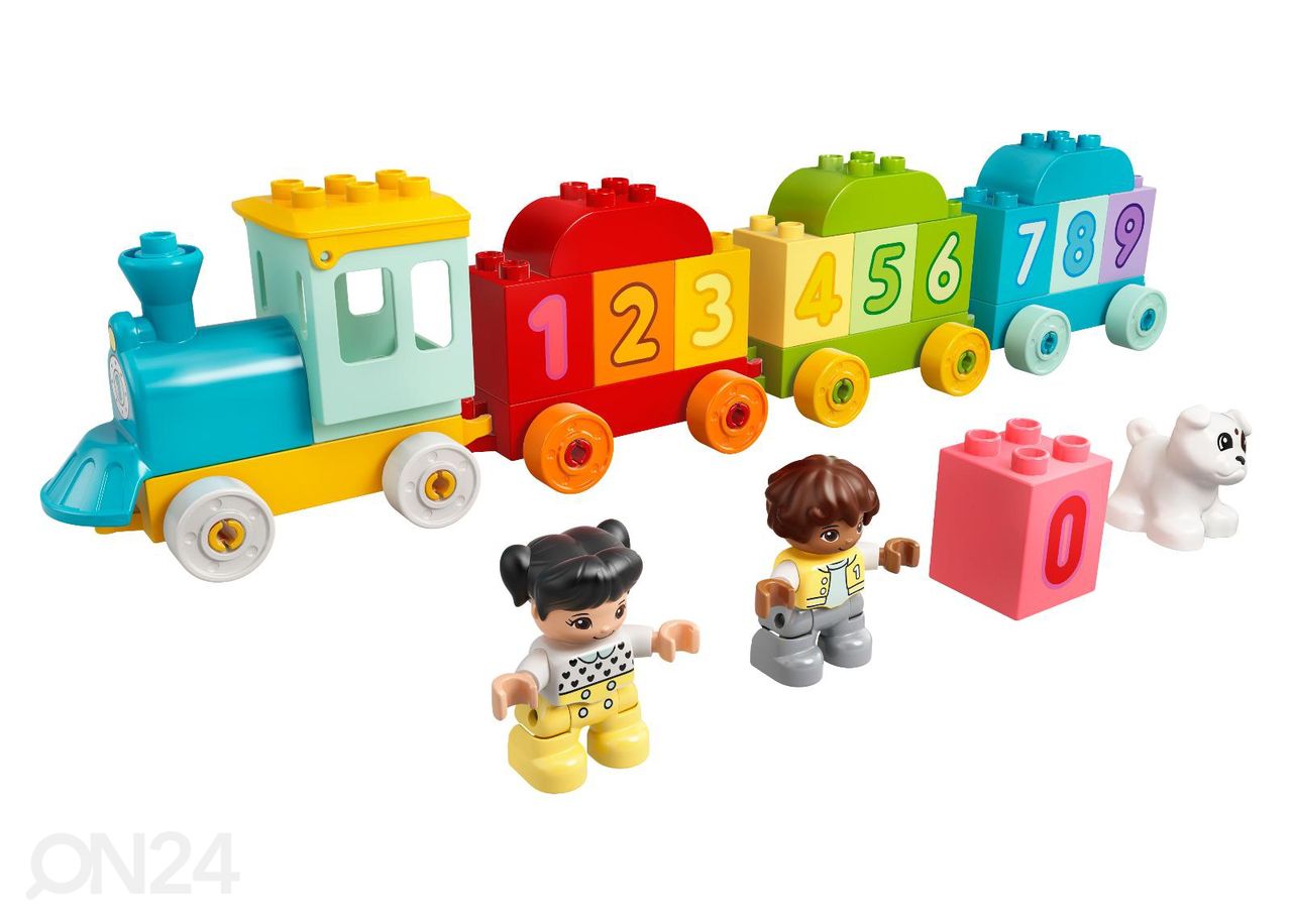 LEGO DUPLO numbrirong suurendatud