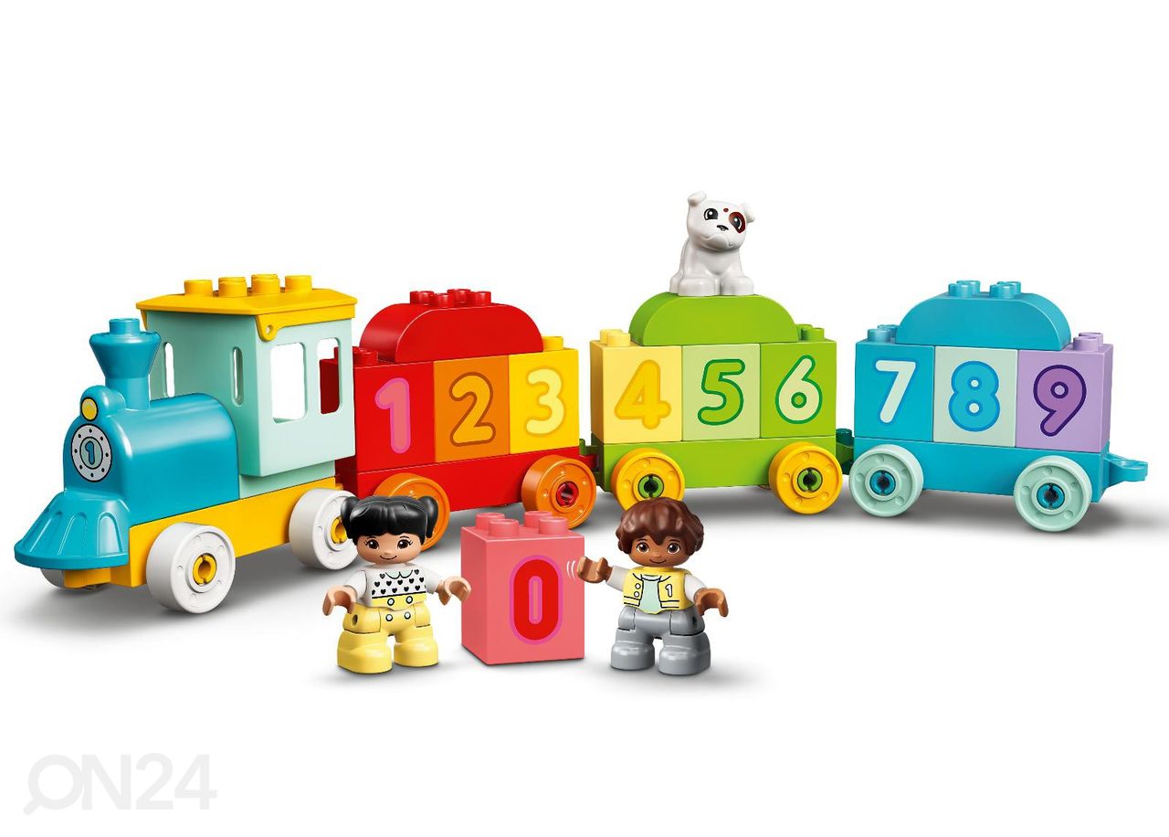 LEGO DUPLO numbrirong suurendatud