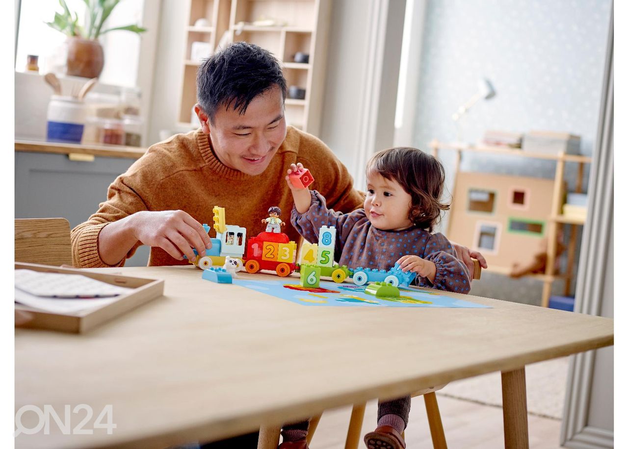 LEGO DUPLO numbrirong suurendatud