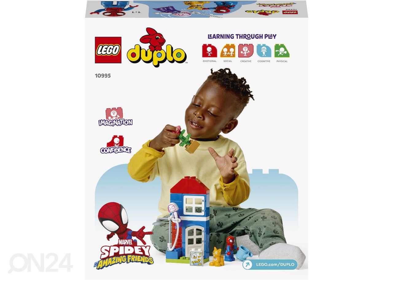 LEGO DUPLO Spider-Mani maja suurendatud