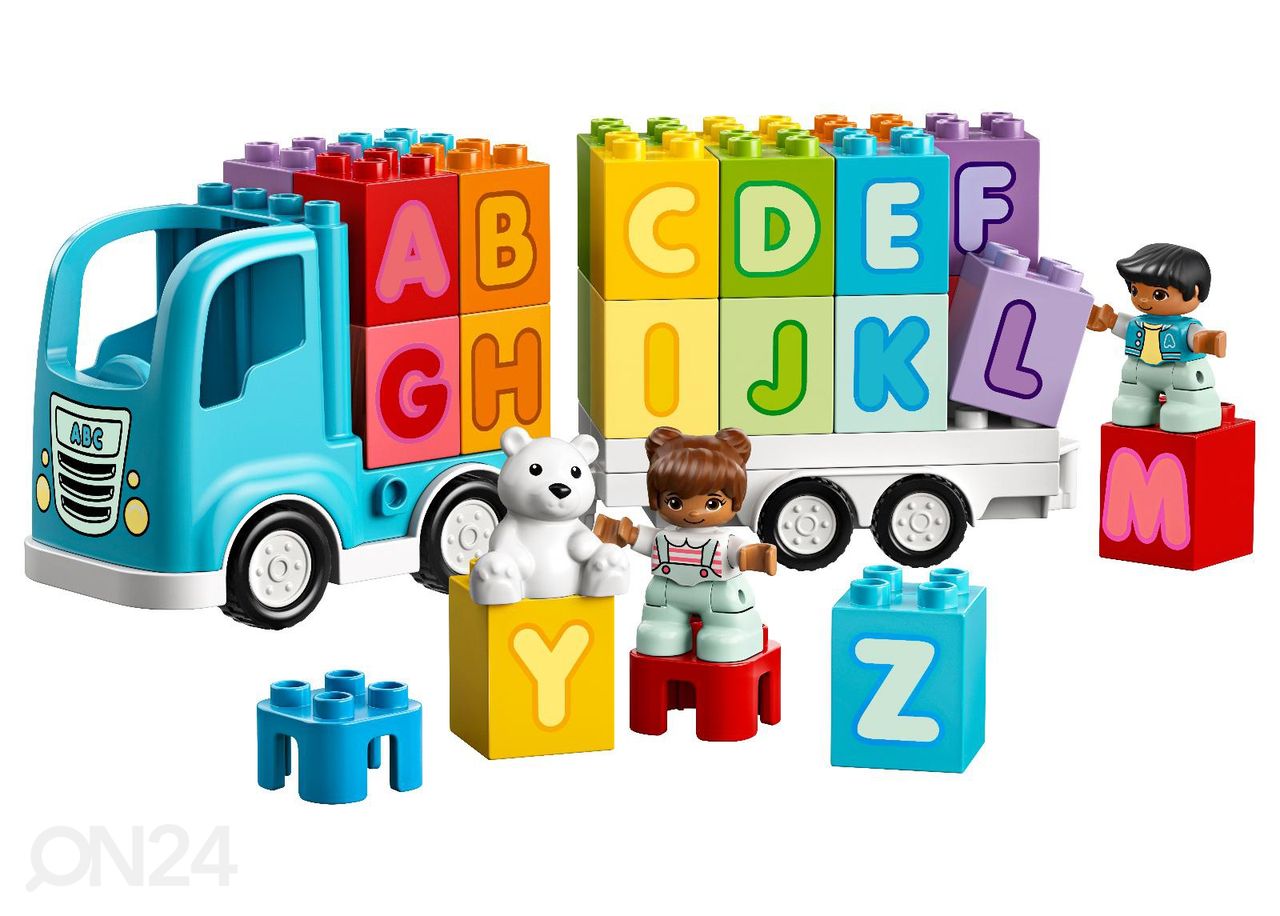 LEGO DUPLO Tähestikuauto suurendatud