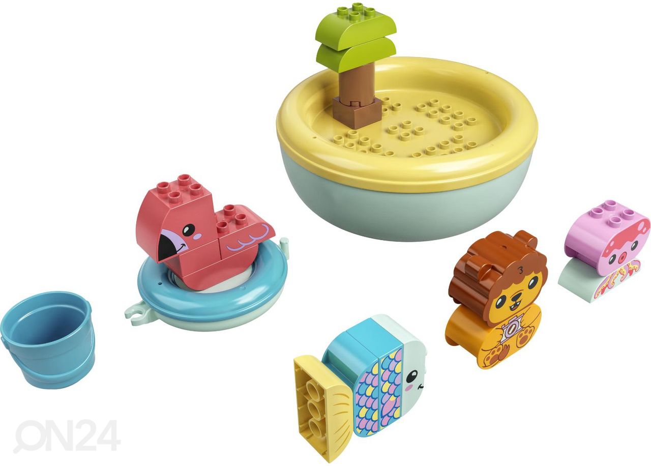 LEGO DUPLO vannimänguasi Ujuv loomade saar suurendatud