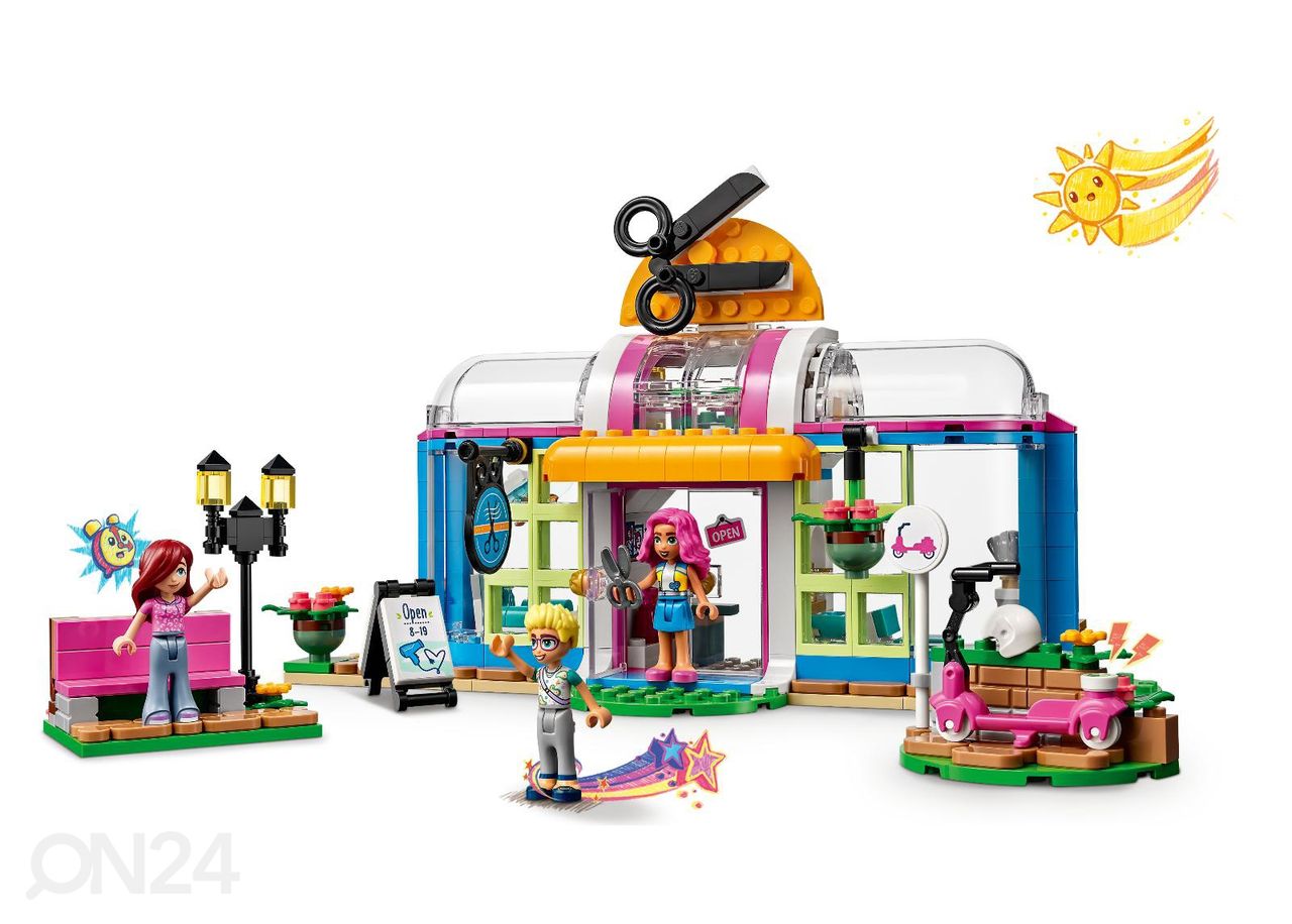 LEGO Friends Juuksurisalong suurendatud