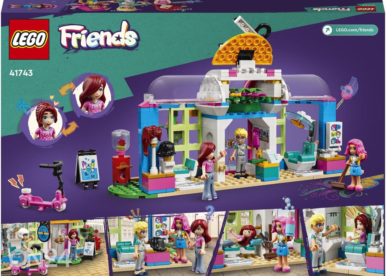 LEGO Friends Juuksurisalong suurendatud