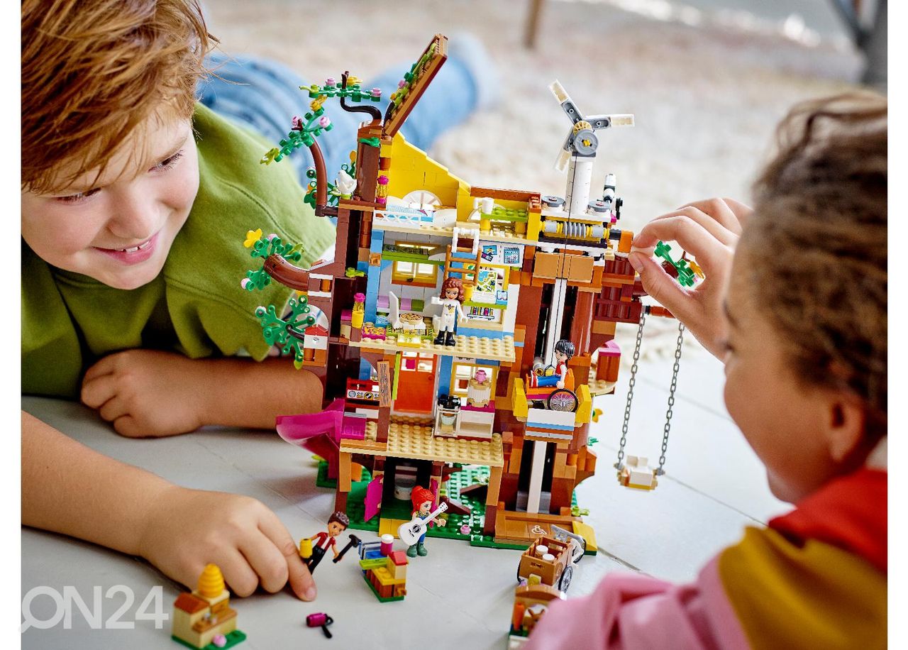 LEGO Friends Sõpruse metsamajake suurendatud