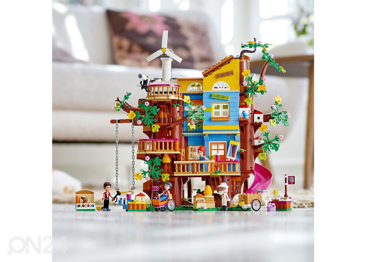 LEGO Friends Sõpruse metsamajake suurendatud