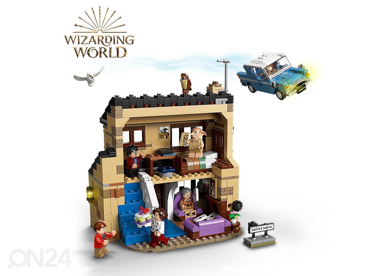 LEGO Harry Potter 4 Privet Drive suurendatud