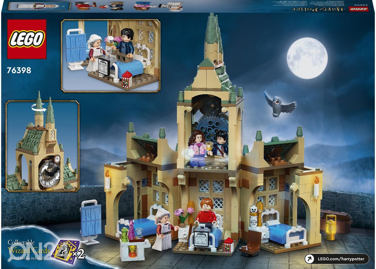 LEGO Harry Potter Sügatüüka haiglatiib suurendatud