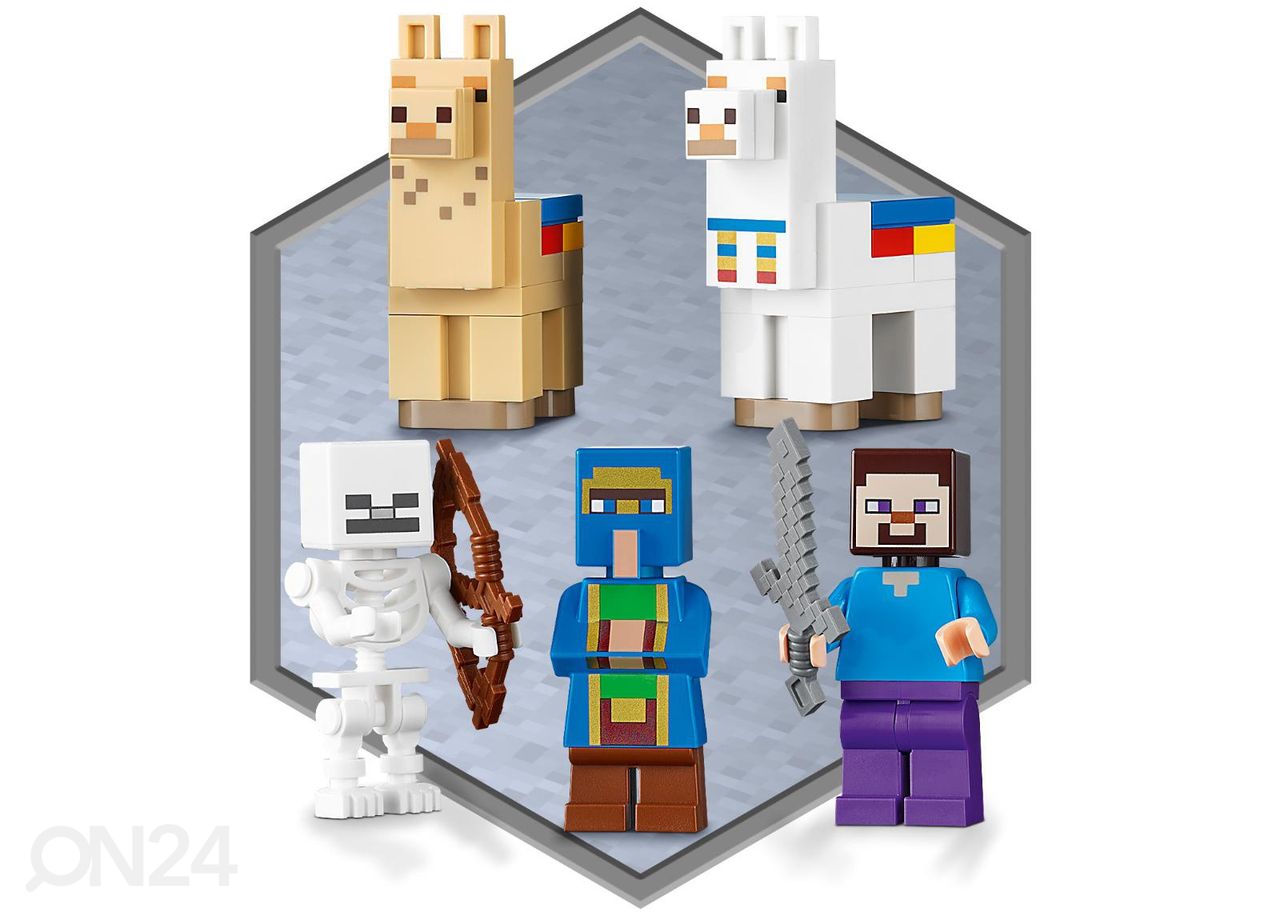 LEGO Minecraft Kauplemiskoht suurendatud