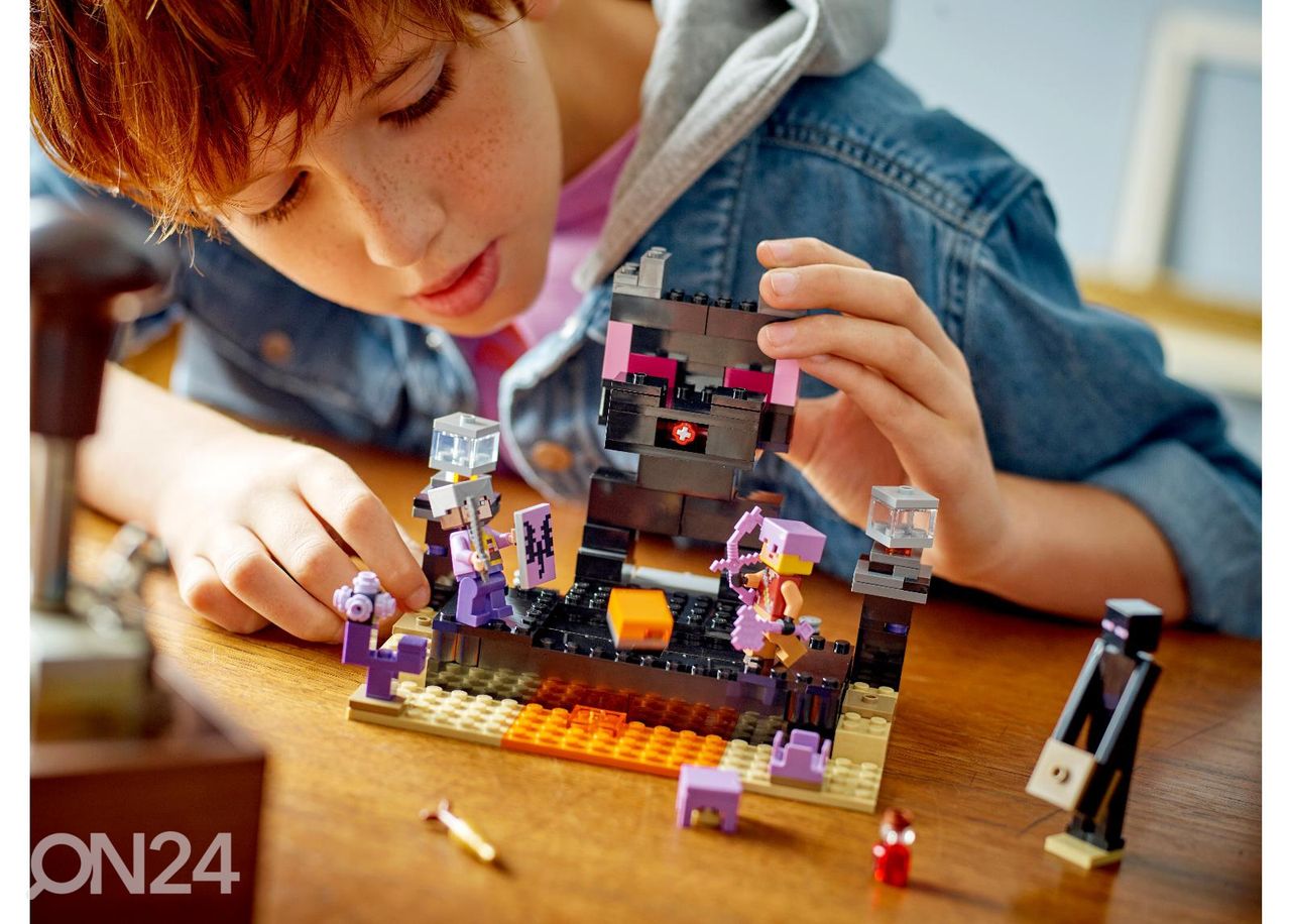 LEGO Minecraft Lõpuareen suurendatud