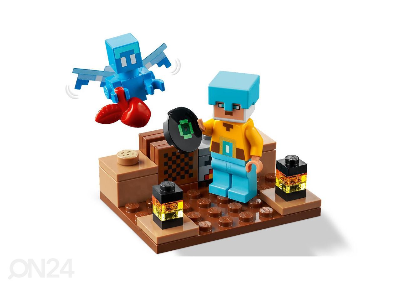 LEGO Minecraft Mõõga-eelpost suurendatud