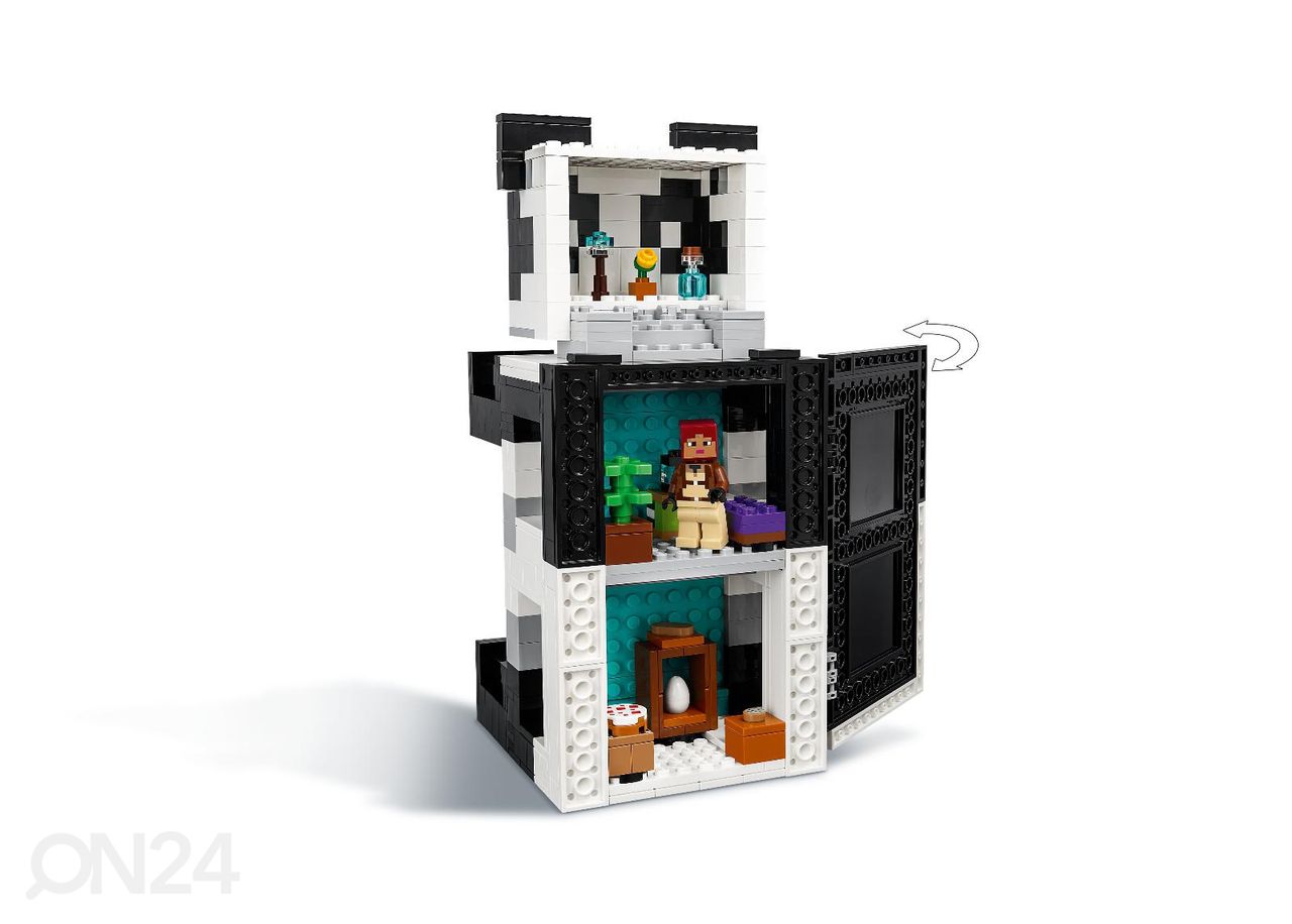 LEGO Minecraft Pandapelgupaik suurendatud