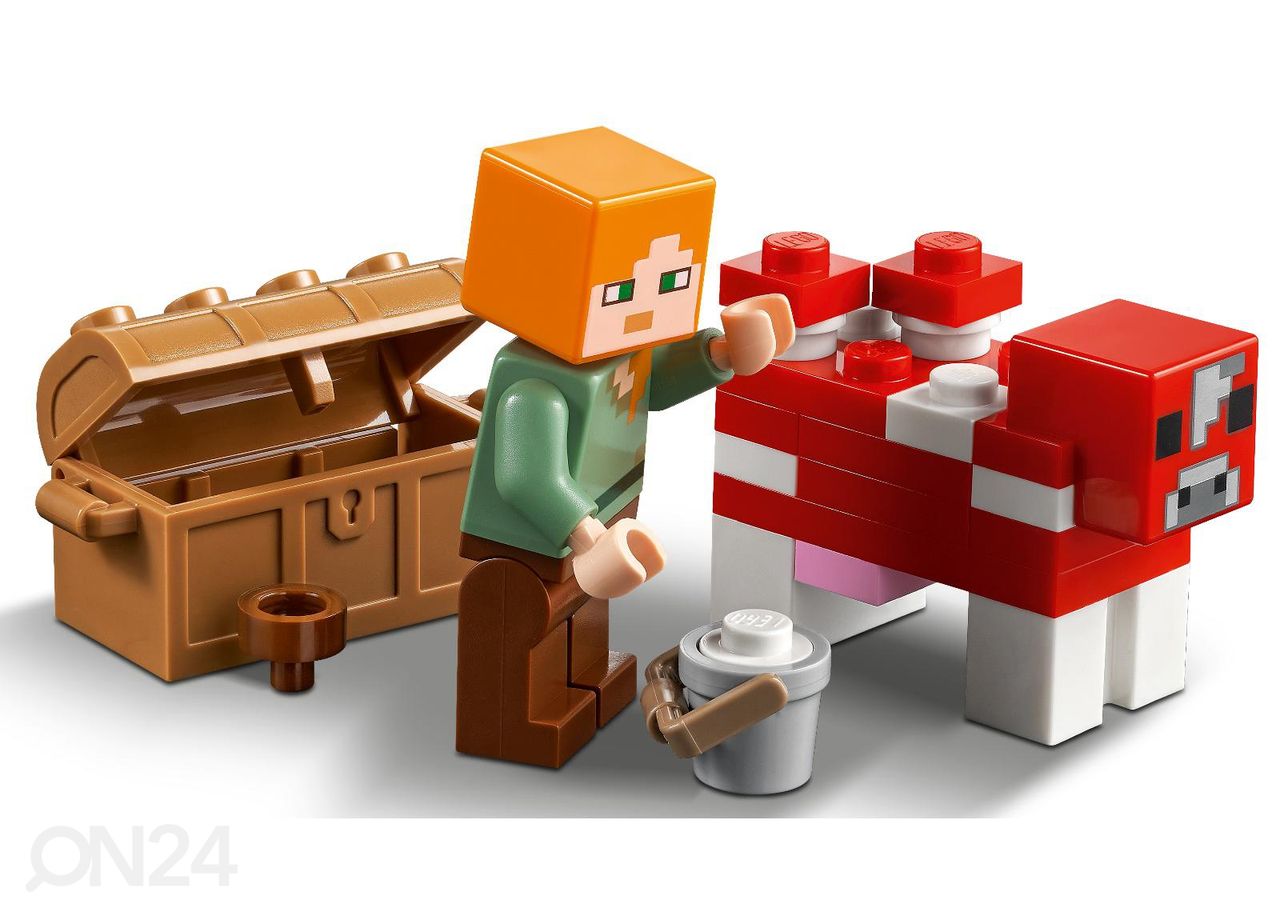 LEGO Minecraft Seenemaja suurendatud