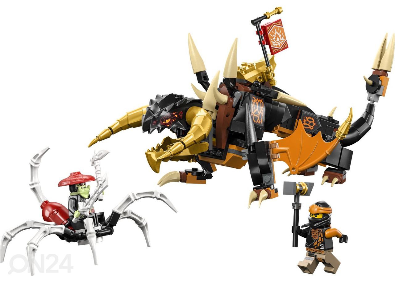 LEGO Ninjago Cole’i maadraakon EVO suurendatud