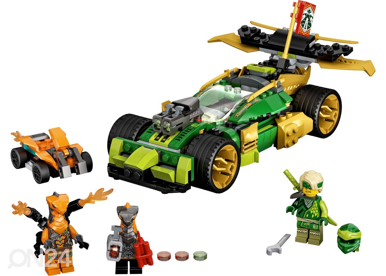 LEGO Ninjago Lloydi võidusõiduauto EVO suurendatud
