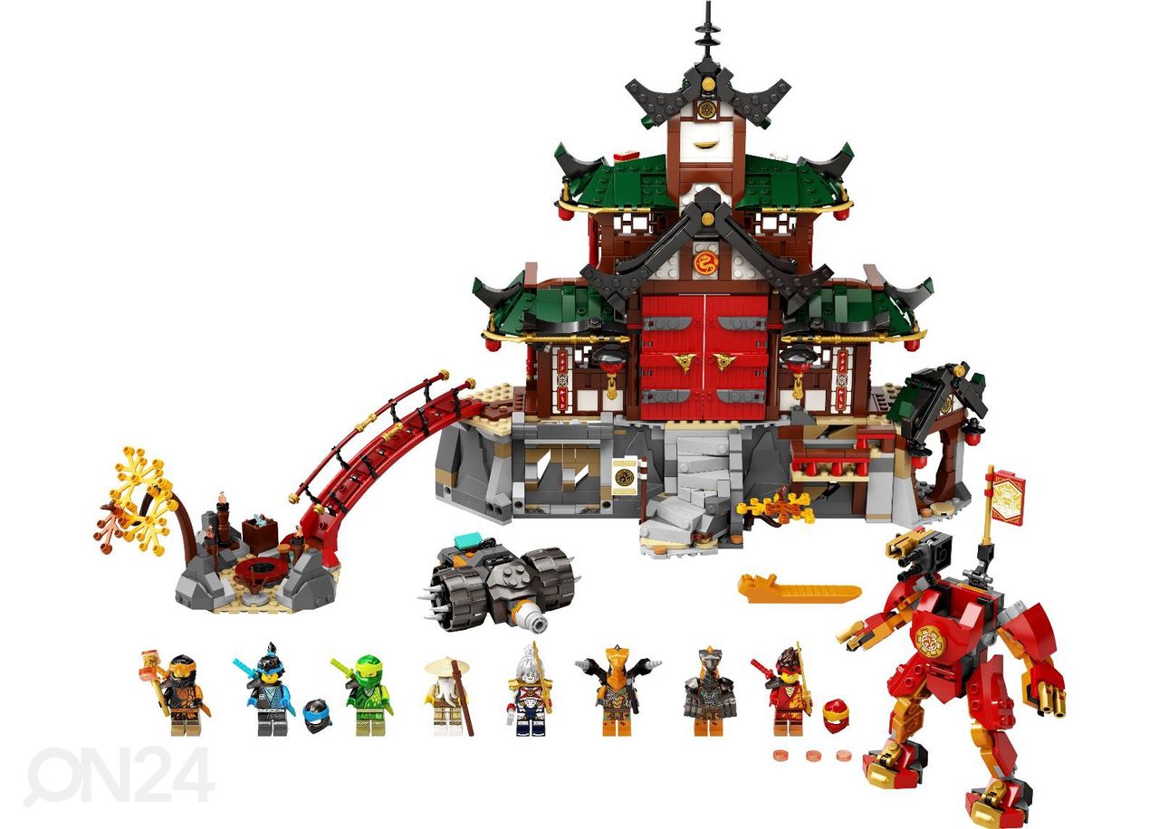 LEGO Ninjago Ninjade Dojo tempel suurendatud