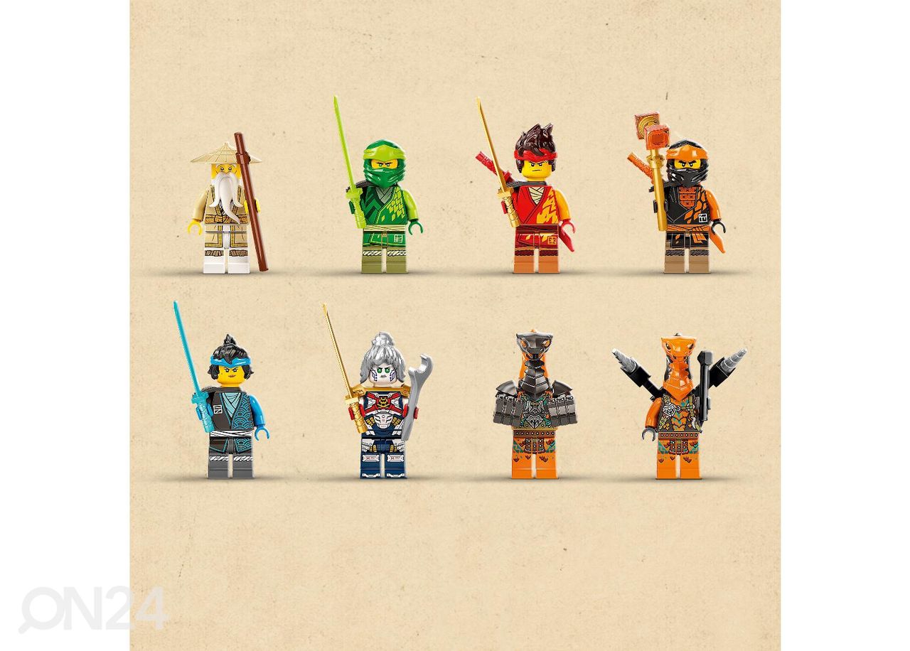 LEGO Ninjago Ninjade Dojo tempel suurendatud