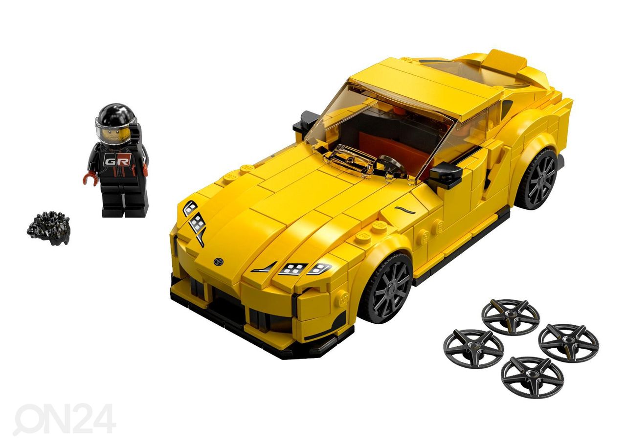 LEGO Speed Champions Toyota GR Supra suurendatud