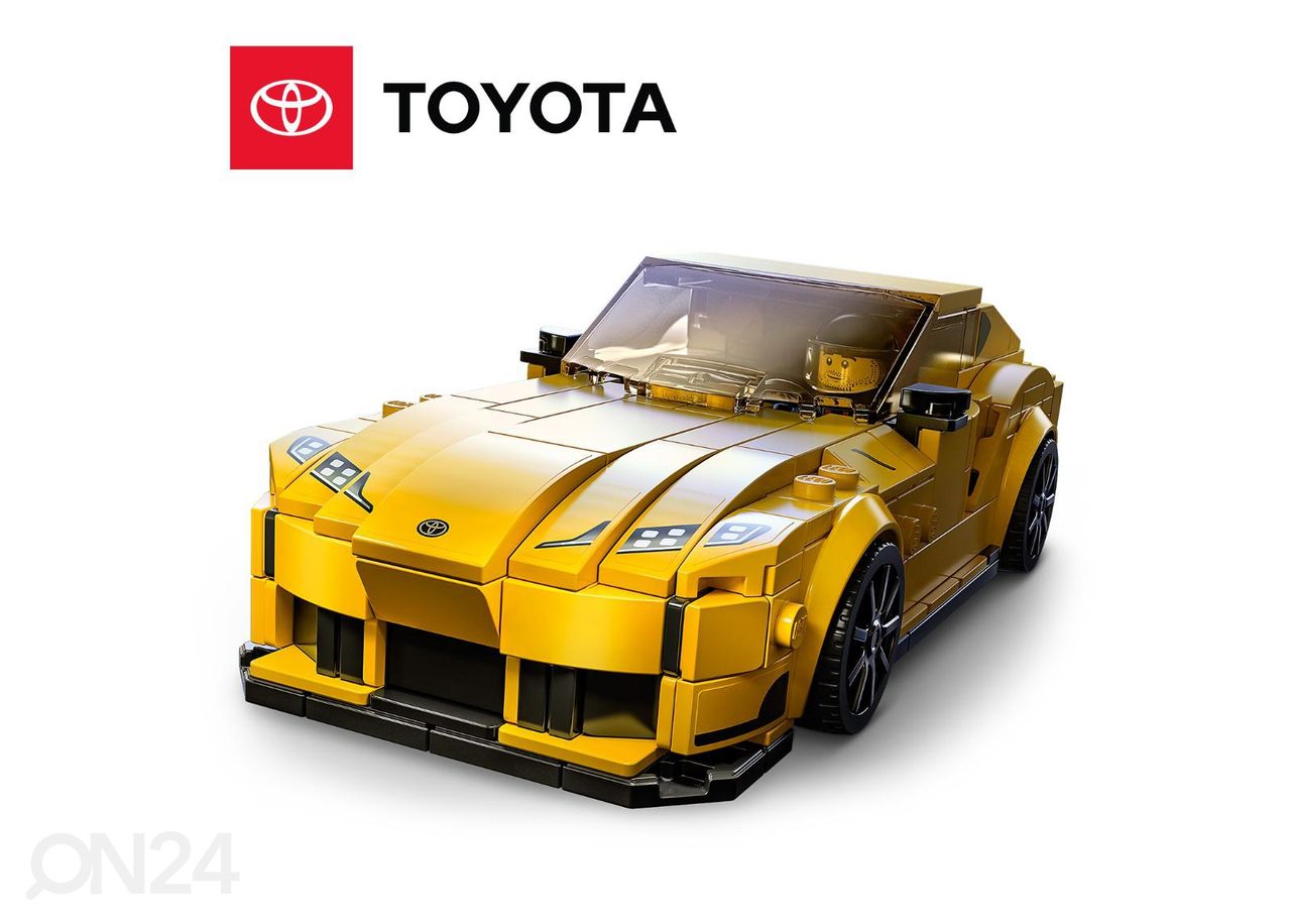 LEGO Speed Champions Toyota GR Supra suurendatud