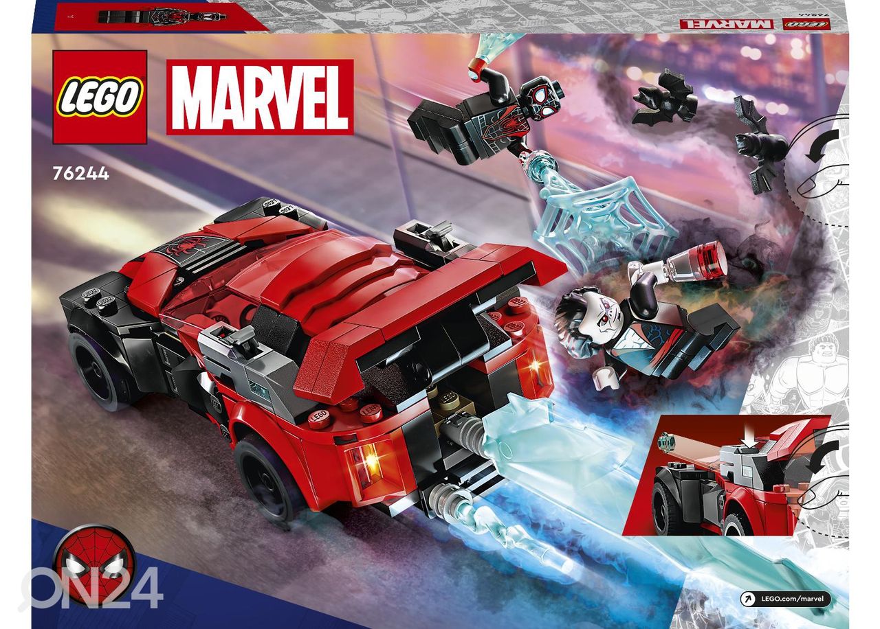 LEGO Super Heroes Miles Morales vs. Morbius suurendatud
