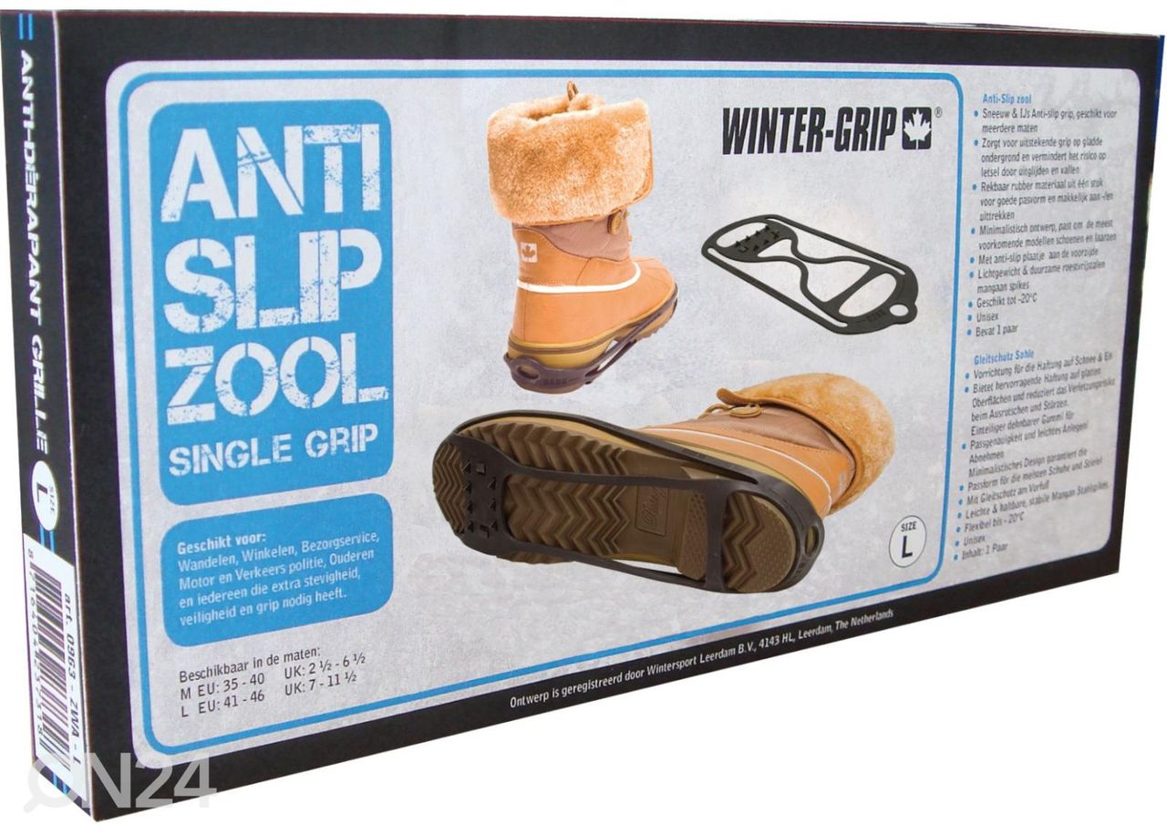 Libisemisvastased tallad Single Grip Winter-grip suurendatud