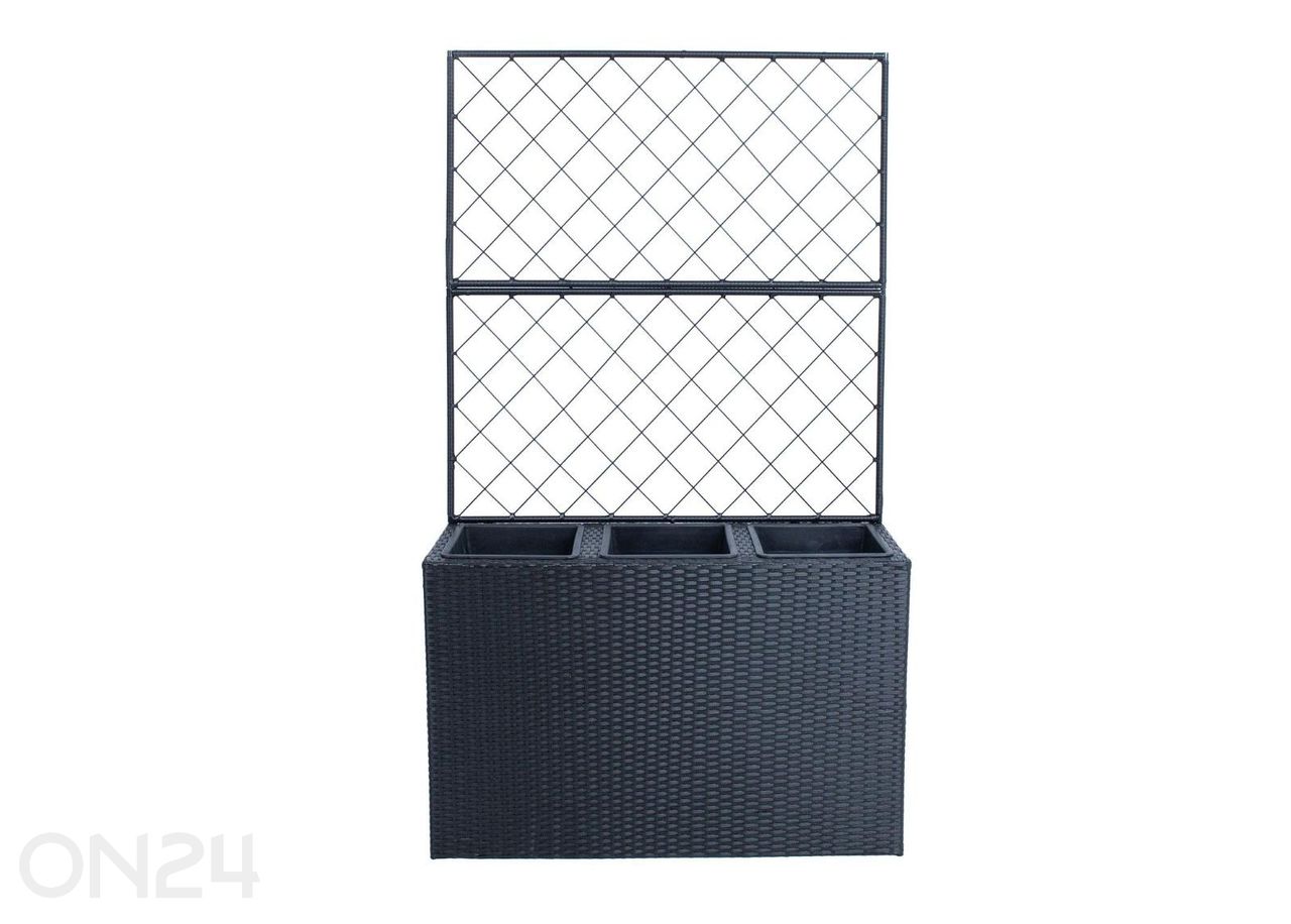 Lillekast Wicker 83x29xH55/146 cm suurendatud