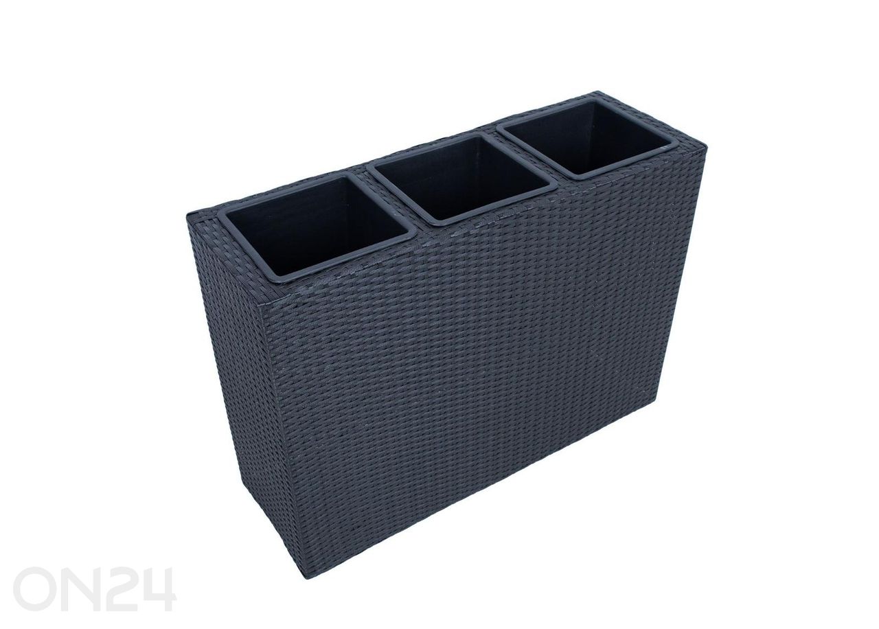 Lillekast Wicker 84x30xH62 cm suurendatud