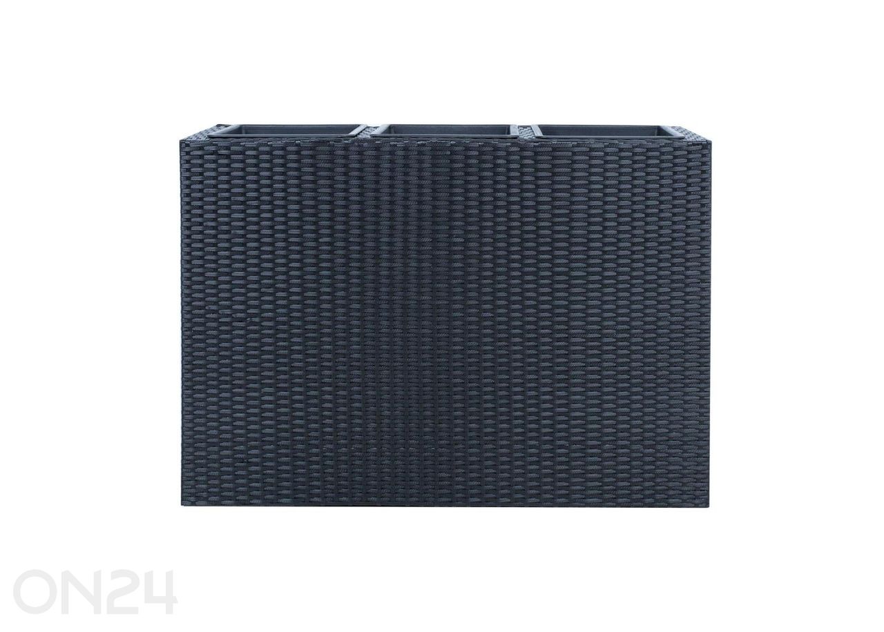 Lillekast Wicker 84x30xH62 cm suurendatud