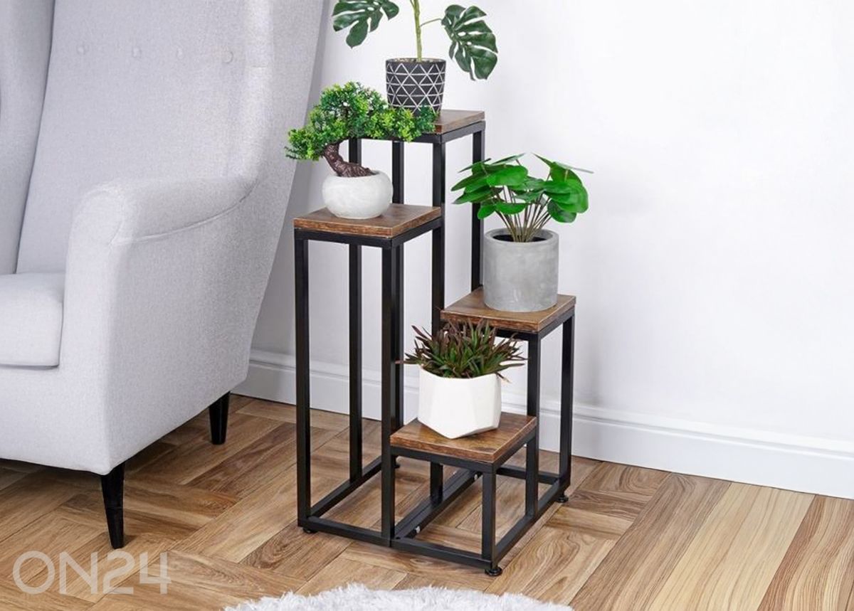 Lillepostament, 4 tasandit suurendatud